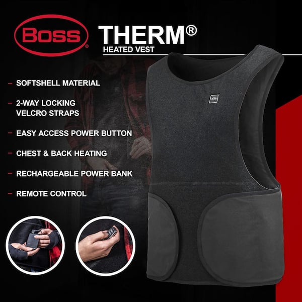 H-BOMB POWER HEATED VEST RIP CURL 管238 Rip Curl H-Bomb Mk2 Power Heated Vest WVEOHM - Thermal Tops