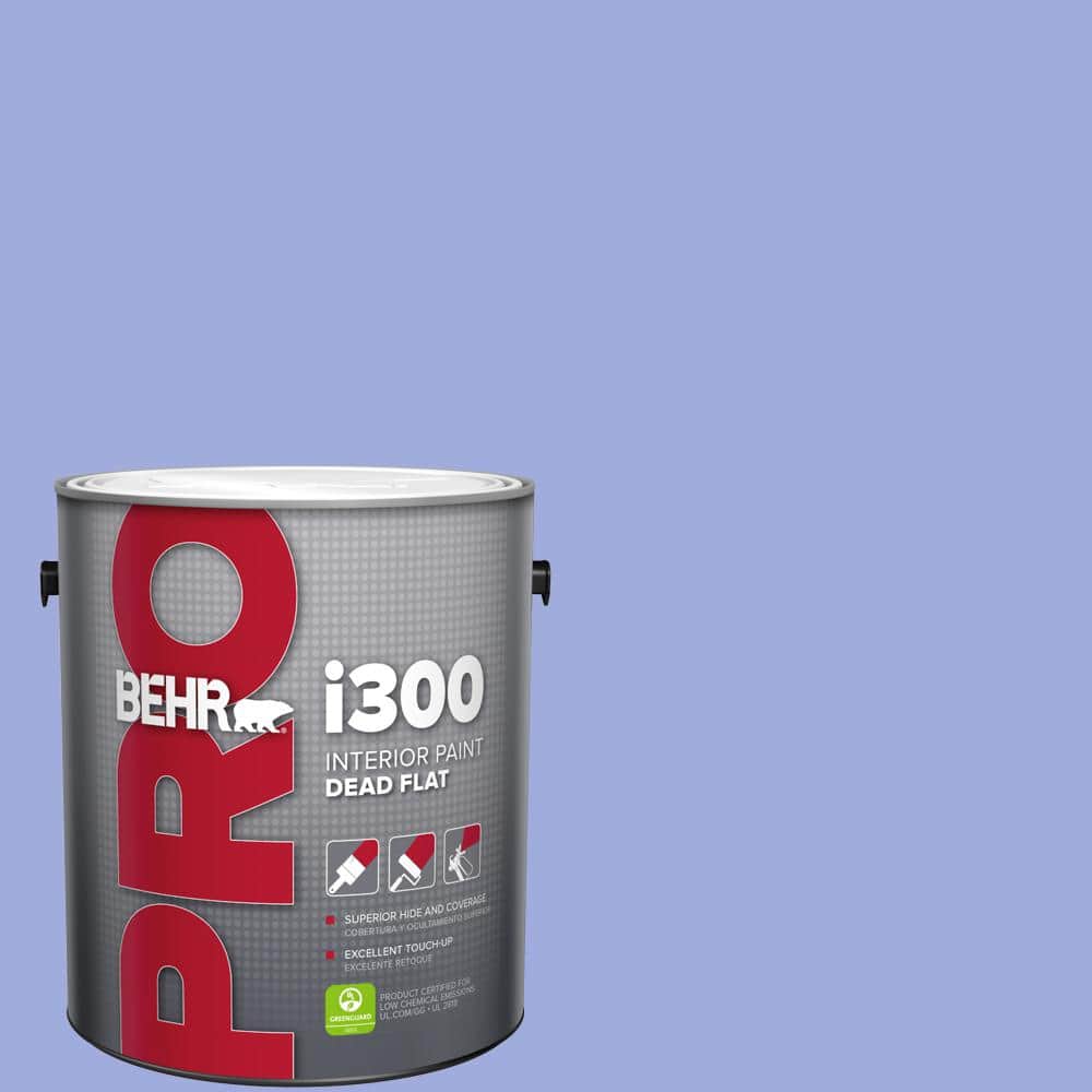 1 gal. #P540-4 Lavender Sky Dead Flat Interior Paint price history on PriceWatchPro