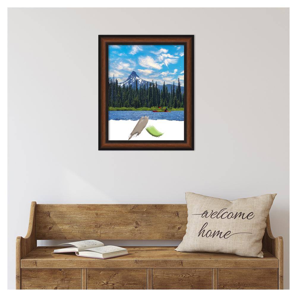 Yale Walnut 16x20 Classic Wall Picture Frame