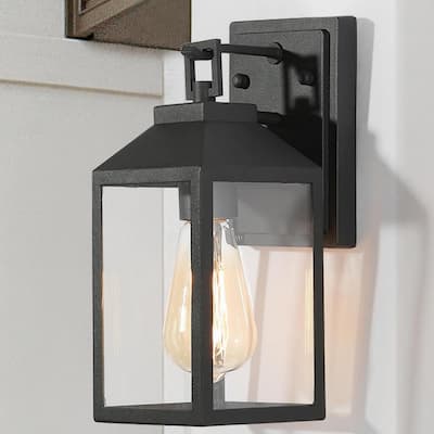 Outdoor LED Battery Powered Motion Activated Wall Sconce - #T4505