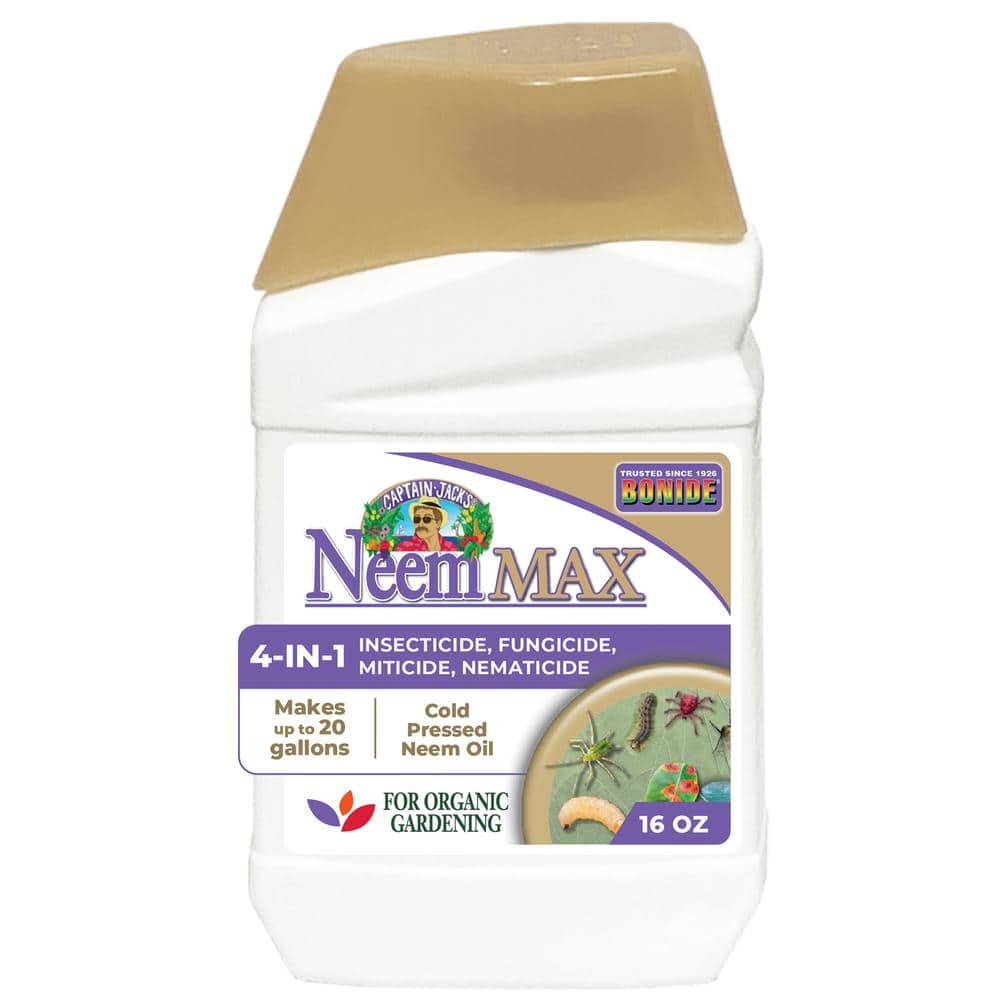 UPC 037321000266 product image for Captain Jack's NeemMax 16 oz Cold Pressed Neem Oil Concentrate Insecticide Fungi | upcitemdb.com