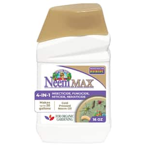 Captain Jack's NeemMax 16 oz Cold Pressed Neem Oil Concentrate Insecticide Fungicide Miticide and Nematicide