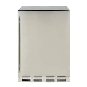 Equator Outdoor-Kühlschrank 2,3 Cf – Edelstahl, Wasserdicht IPX4, 42 DB Leise, Mit Rädern