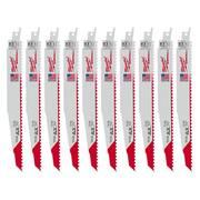 9 in. 5 TPI AX Nail-Embedded Wood Cutting SAWZALL Reciprocating Saw Blades (10-Pack)