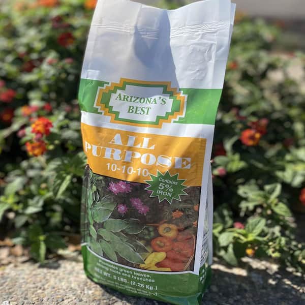 Arizonas Best AZB10052 10-10-10 All Purpose Fertilizer 5 lb