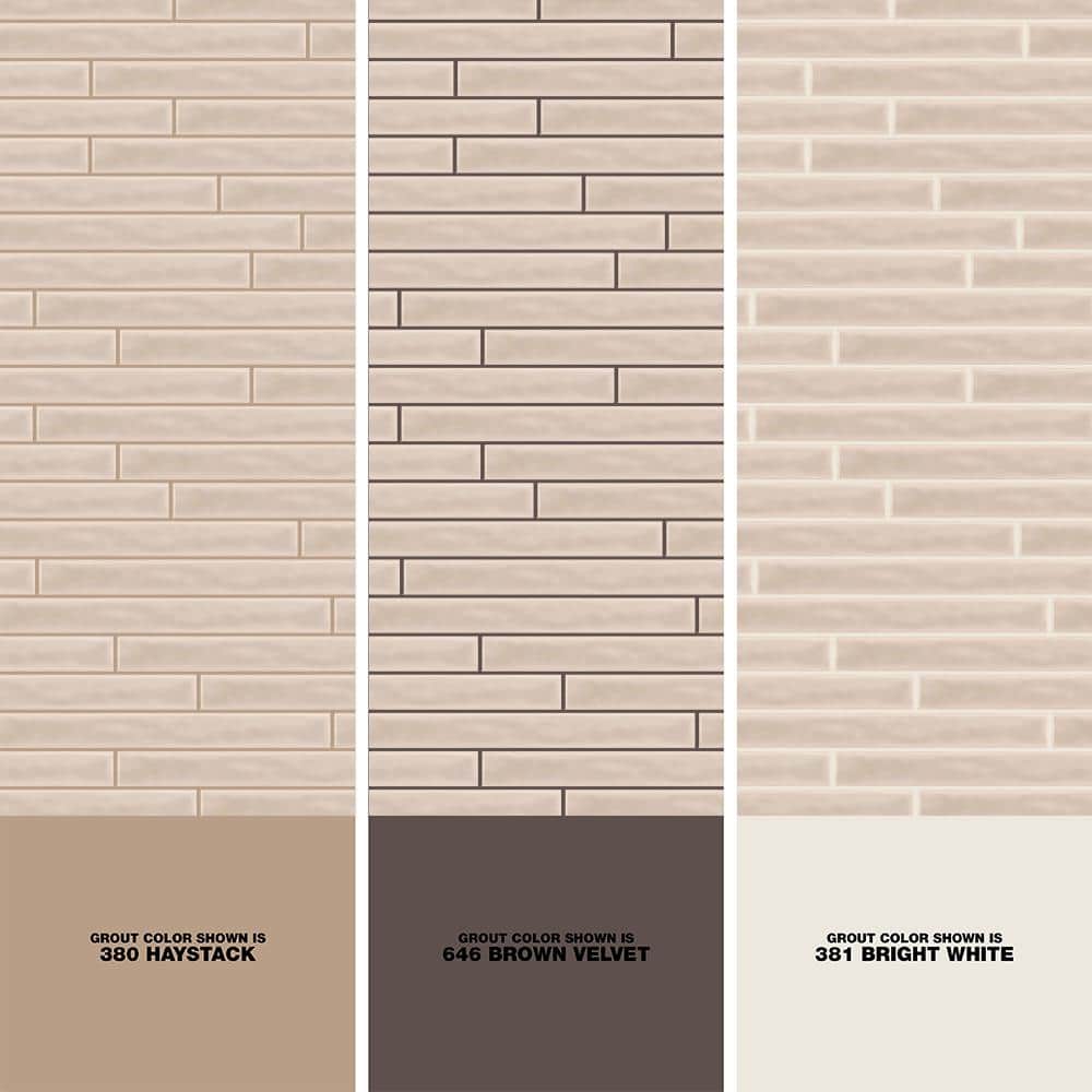 Capetown Beige 2" x 20" Polished Ceramic Subway Wall Tile