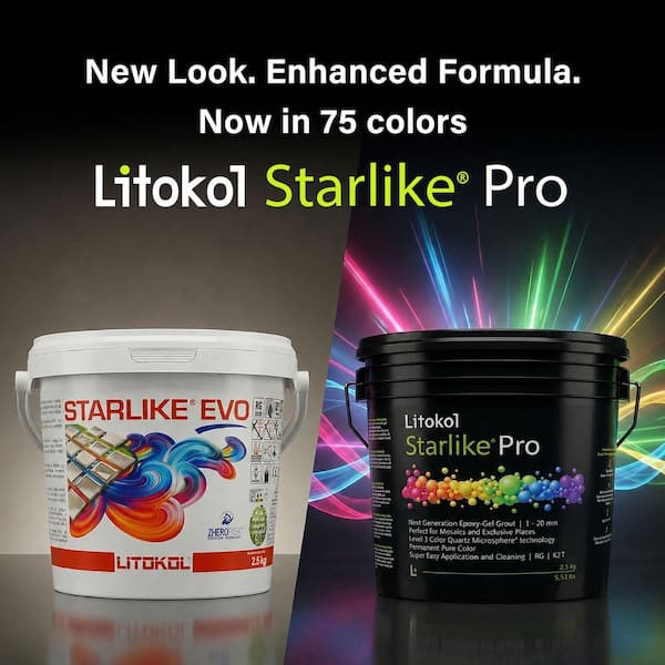 The Tile Doctor Starlike Pro 27 Caolino 5.5 lb. Two - Part Stain