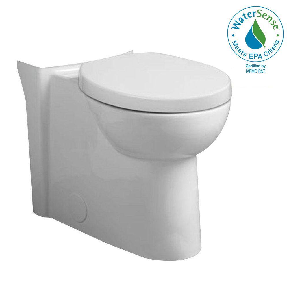 White Ceramic Round Front Tall Height Toilet Bowl
