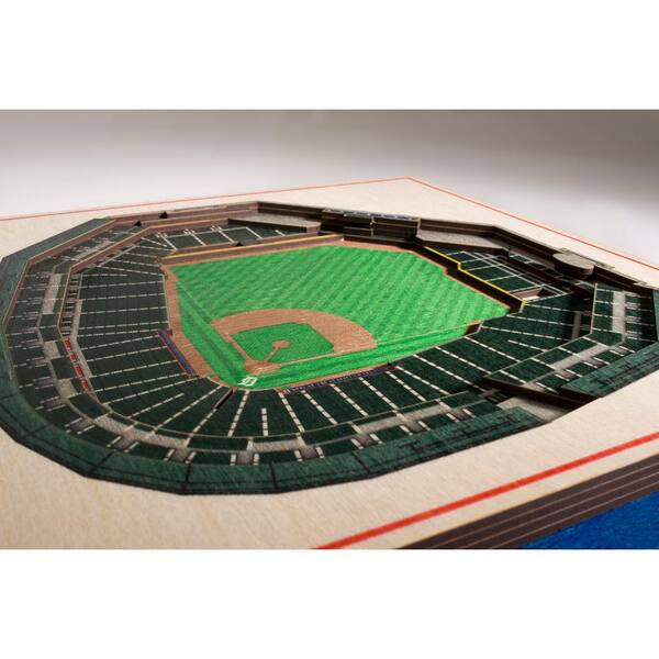 MLB 5-Layer StadiumViews 3D Wall Art Detroit Tigers