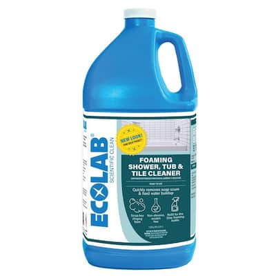 1 Gal. Foaming Shower, Tub and Tile No-Scrub All Purpose Cleaner, for Bathroom, Shower, Vanity and Sink