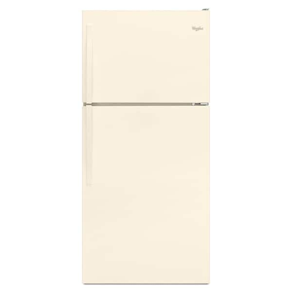 Whirlpool 18.2 cu. ft. Top Freezer Refrigerator in Biscuit