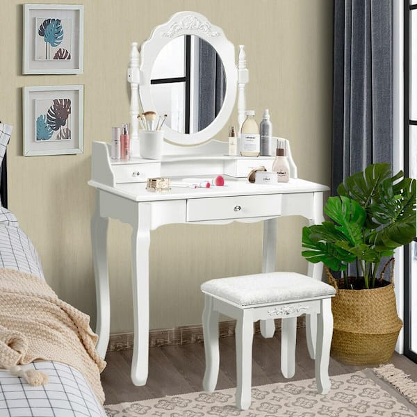 costway makeup vanity table