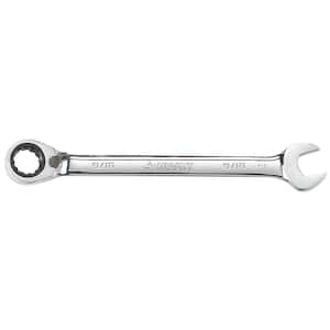 9/16 in. Reversible Ratcheting Combination Wrench