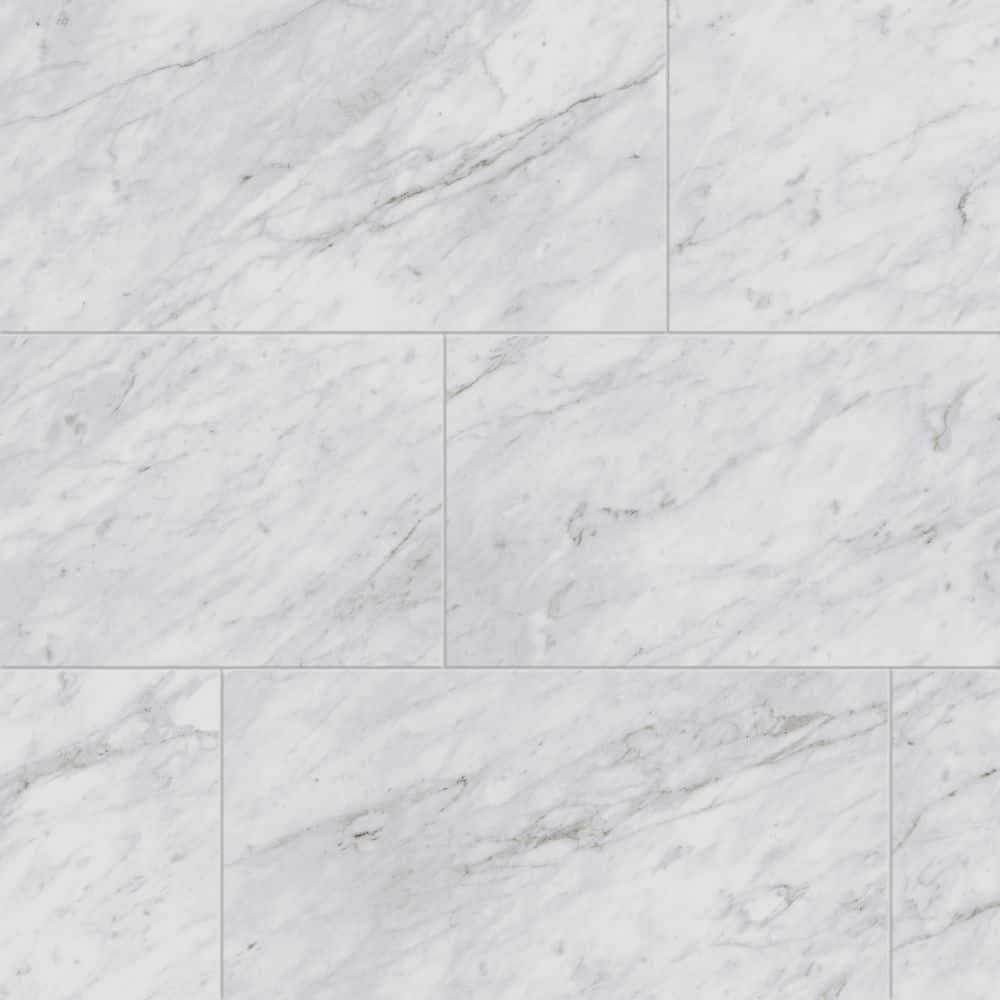 Impero Classic White Matte 12 in. x 24 in. Marble Look Porcelain Floor and Wall Tile (13.56 sq. ft./Case) price history on PriceWatchPro