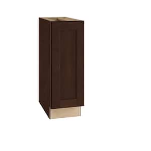 Franklin Stained Manganite Plywood Shaker Assembled Bathroom Cabinet FH Sft Cls L 12 in W x 21 in D x 34.5 in H
