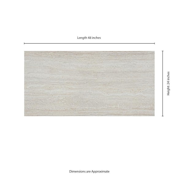 MSI Cordova Lablanca 2 cm x 24 in. x 48 in. Matte Porcelain Paver