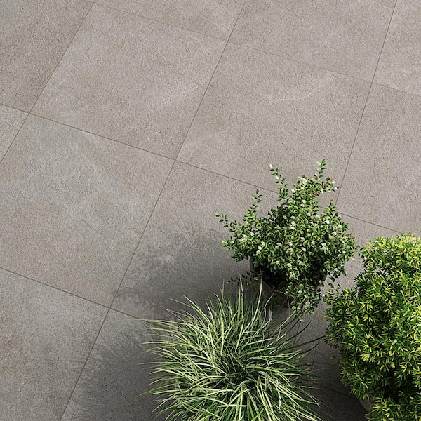 Jefferson Rock 24 in. x 24 in. Matte Porcelain Paver Floor Tile (2-Piece, 7.75 sq. ft./Case)