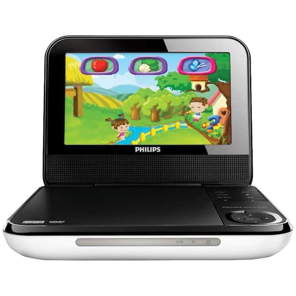 Philips 7 in. Portable DVD Player with Wireless Gaming Control