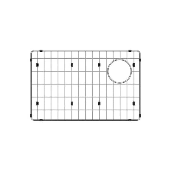 Crosstown 14.25 in. x 22.25 in. Bottom Grid in Stainless Steel