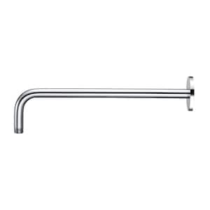 15 in. Shower Arm and Flange in Chrome