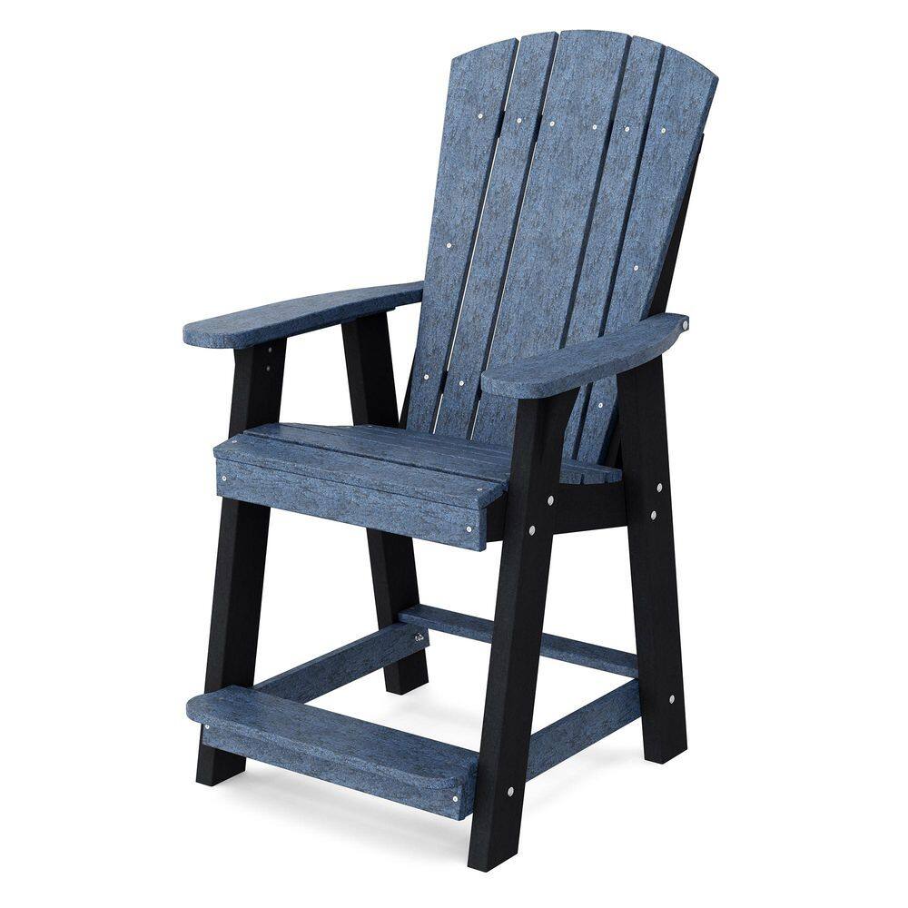 Heritage Patriot Blue and Black Plastic Outdoor Balcony Chair price history on PriceWatchPro