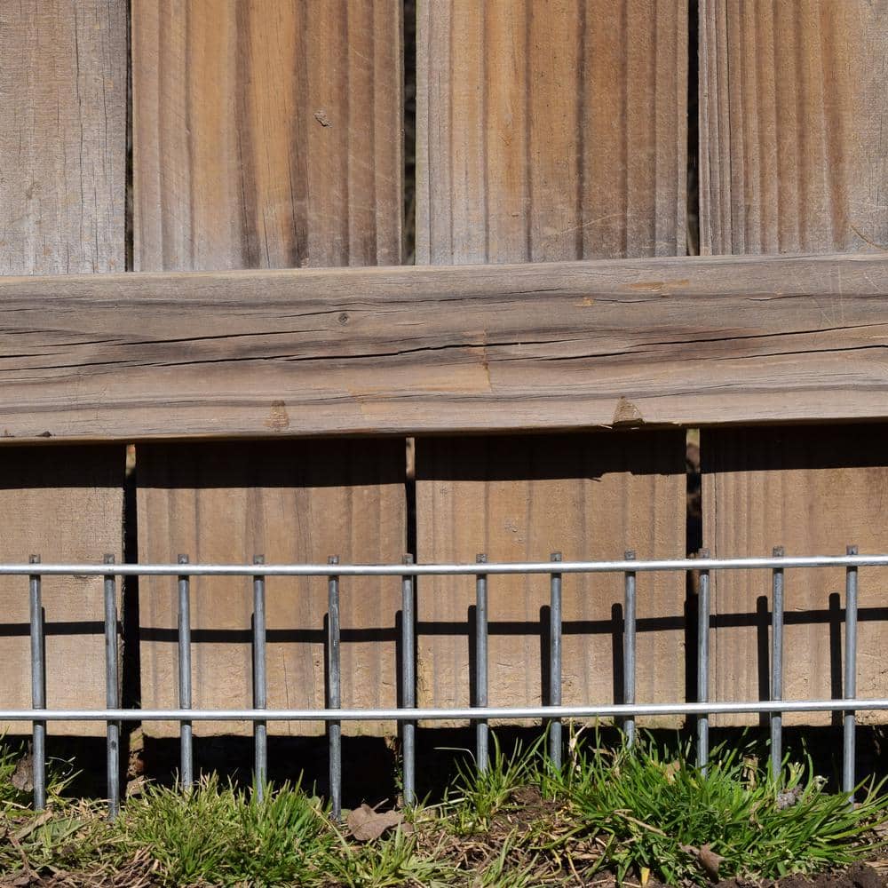 XL Galvanized Steel No-Dig Animal Barrier Fence Panels 15 Pack