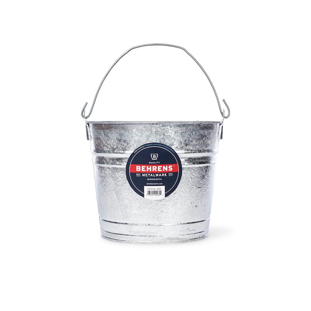 Stainless Steel Bucket  13 Quart Stainless Steel Utility Pail
