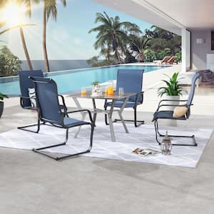 5-Piece Metal Outdoor Bistro Set