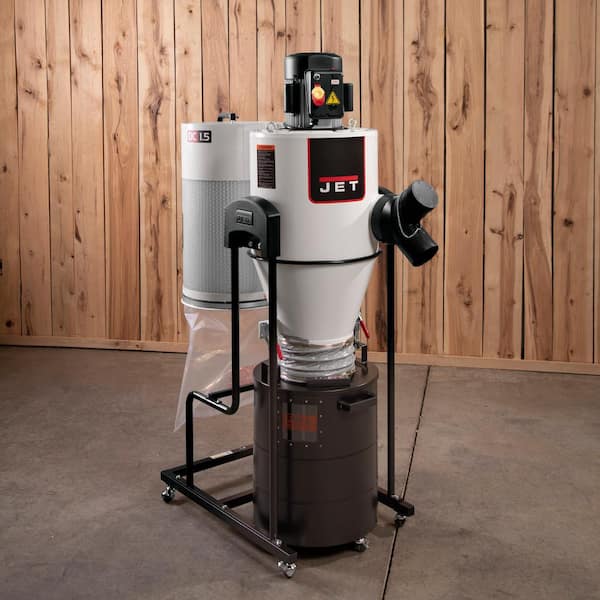 Jet JCDC-1.5 1.5HP 115-Volt Cyclone Dust Collector 717515 - The