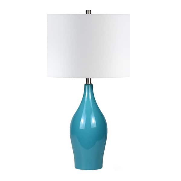 Meyer&Cross Bella 28-1/4 in. Table Lamp in Viridian Green