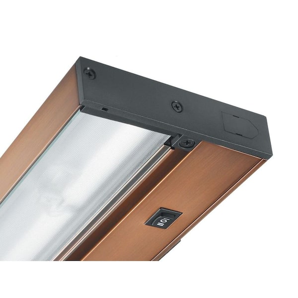 Juno Pro-Series 9 in. Brushed Bronze LED Under Cabinet Light with Dimming Capability