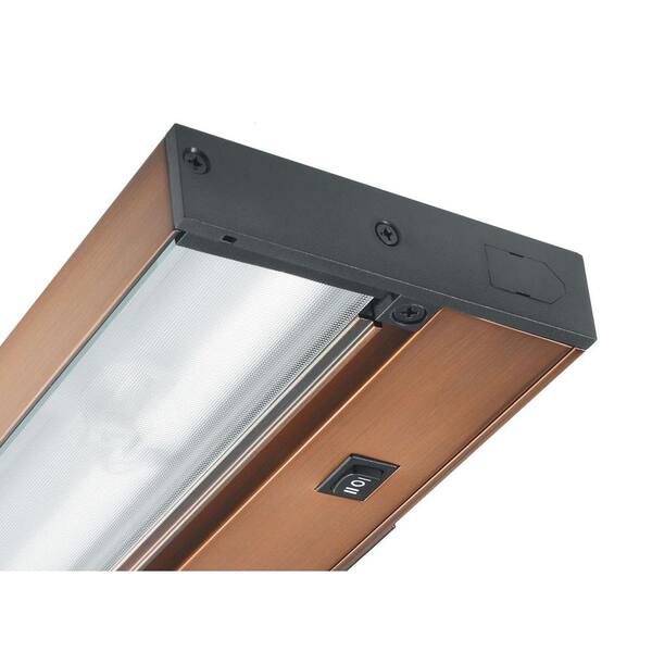 Juno Pro-Series 14 in. Brushed Bronze LED Under Cabinet Light with Dimming Capability