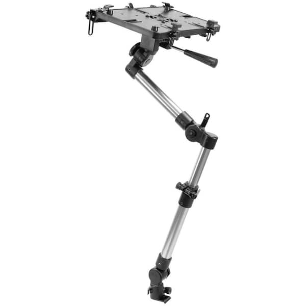 MOUNT-IT! Height Adjustable Vehicle 17 in. Laptop Mount, Alluminum Alloy