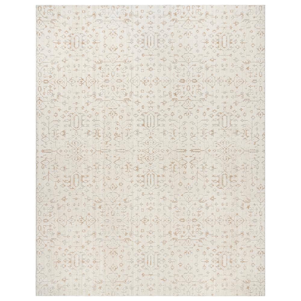 Joeri Cream Tufted Rectangular 5' x 7' Synthetic Area Rug