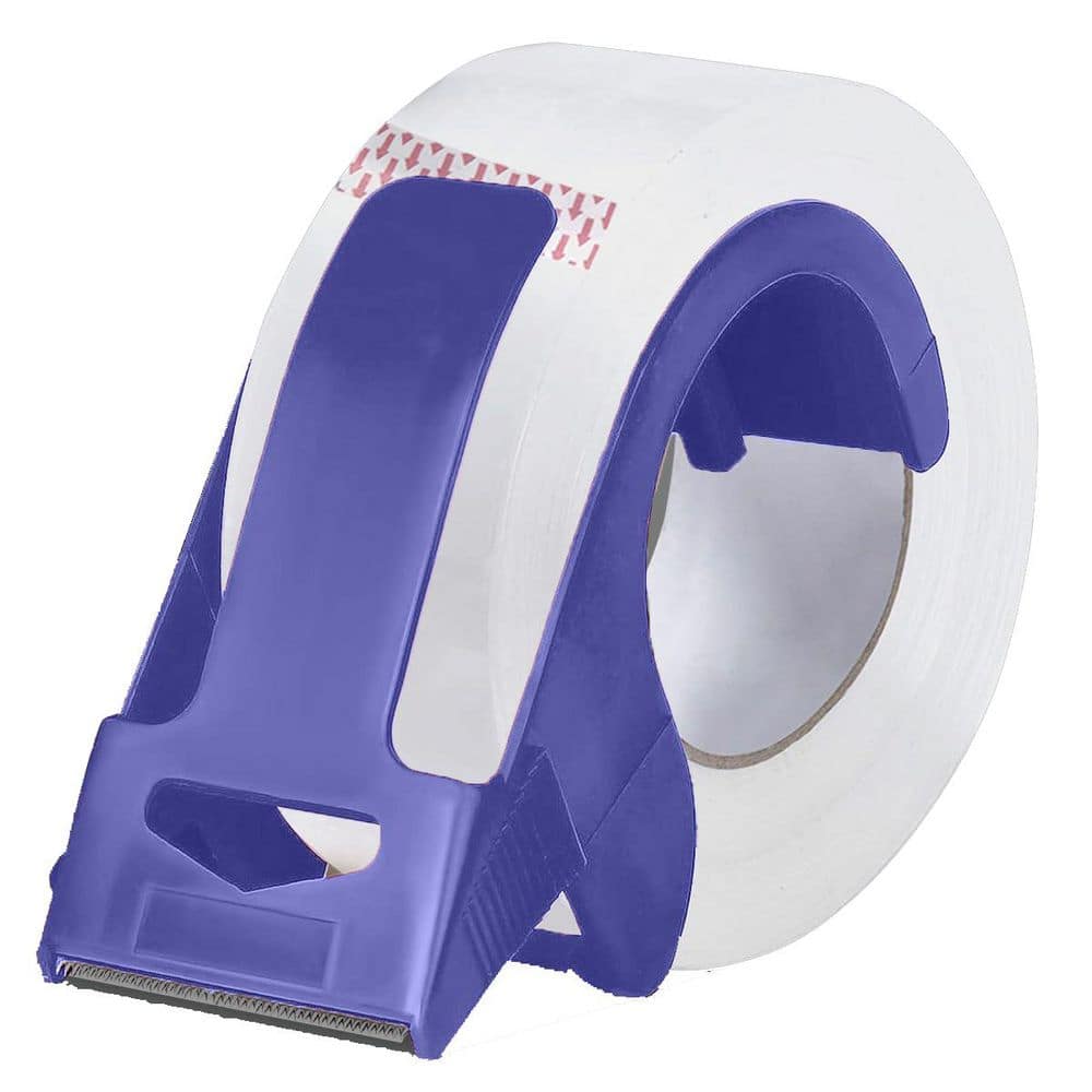 Heavy Duty Noiseless Packing Tape with Refillable Dispenser, 2.4 mil, 1.88 x 110 yd, Ideal for Moving, Office, Storage price history on PriceWatchPro