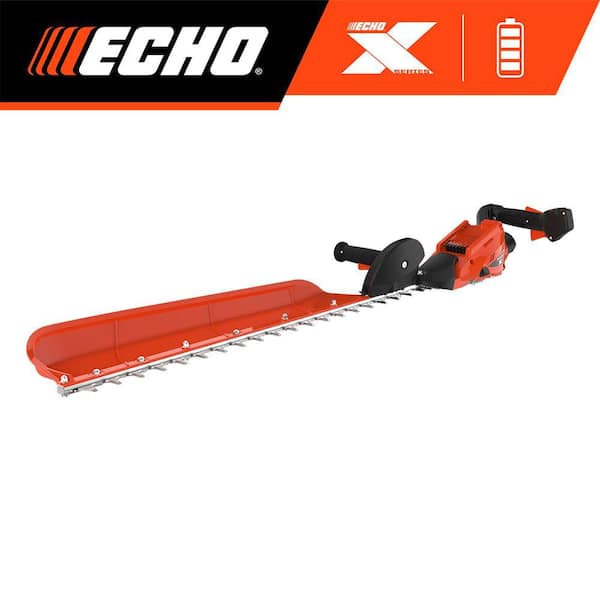ECHO 28 in. 56-Volt X Series Single-Sided Double-Reciprocating Cordless Battery Powered Hedge Trimmer (Tool Only)