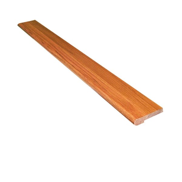 Stairtek 0.75 in. x 3.5 in. x 36 in. Prefinished Natural Brazillian Cherry Nosing