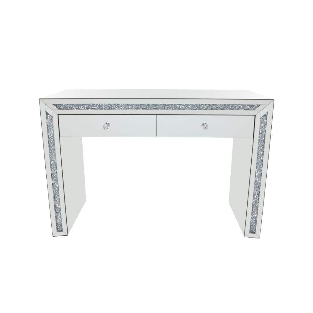 LV Mirror 47 Wide Console Table with LED Lights