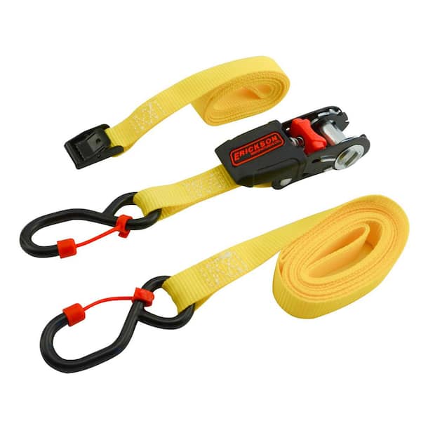 6 ft. x 3/4 in. Lash Strap with 10 ft. x 3/4 in.Mini Ratchet (Combo-Pack)