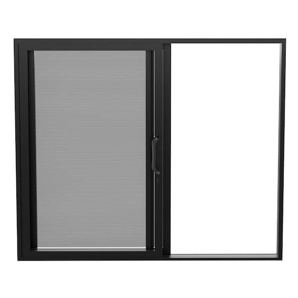 ERIS 96 in. x 80 in. Matte Black Universal Handing Aluminum