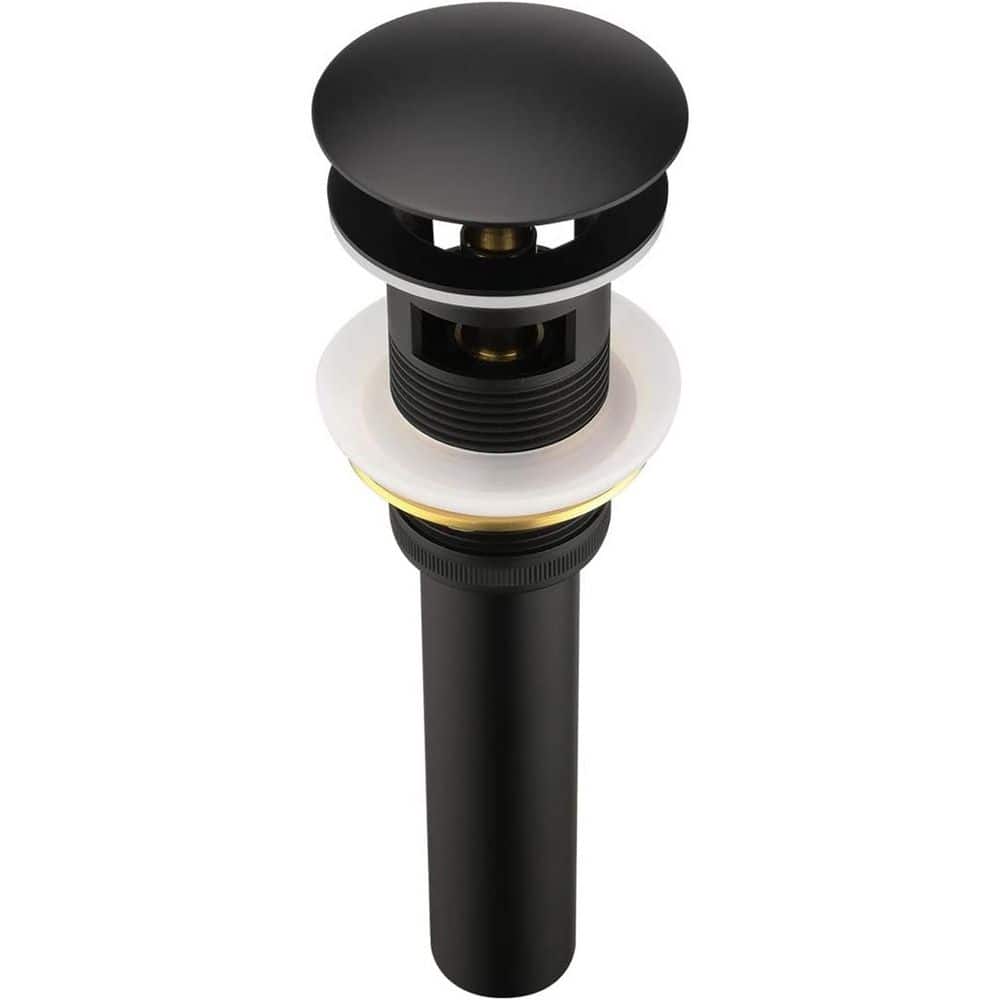 Pop Up Drain with Overflow in Matte Black price history on PriceWatchPro
