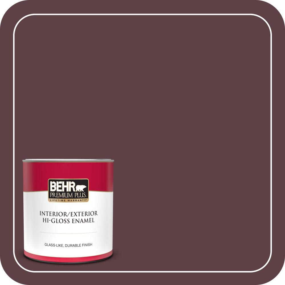 1 qt. #MQ1-49 Raspberry Truffle Hi-Gloss Enamel Interior/Exterior Paint & Primer price history on PriceWatchPro