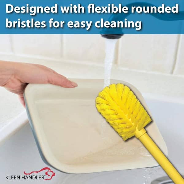 Cup Brush Cleaner, Multipurpose Long Handle 3-In-1 Brush For Cleaning Cups,  Water Bottles, Baby Bottles, And Thermoses