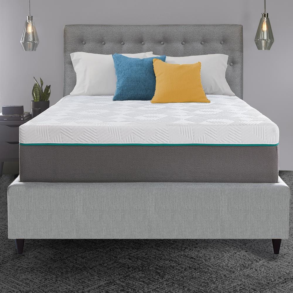 EARLY BIRD CopperCool Performance Full Medium Gel Memory Foam 10 in. Mattress