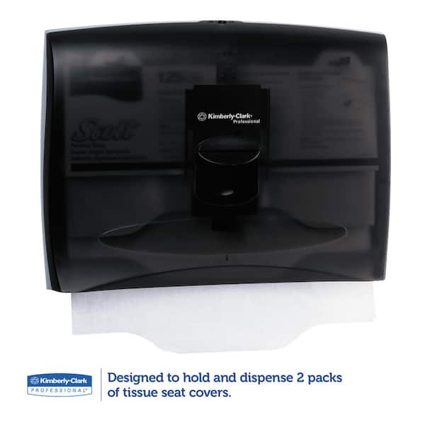 Kimberly Clark Stainless Steel Toilet Seat Cover Dispenser 09506 