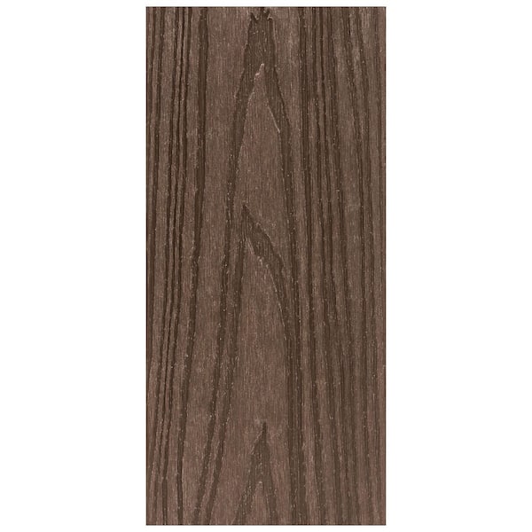 CREATIVE SURFACES 1 in. x 5.43 in. x 8 ft. Platinum Oak Composite Decking Boards (4-Pack)