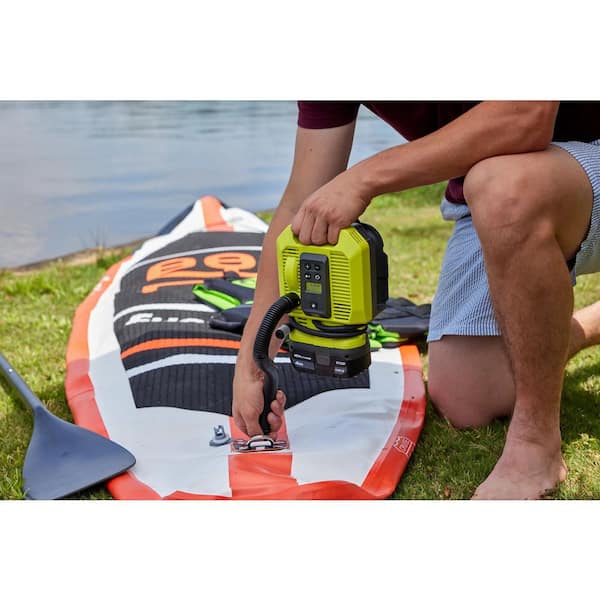 RYOBI ONE+ 18V Cordless Dual Function Inflator/Deflator with 2.0