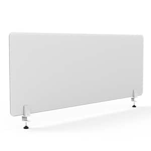 45 in. x 24 in. White Magnetic Double-Sided Dry Erase Glass Dry Erase Protective Panel