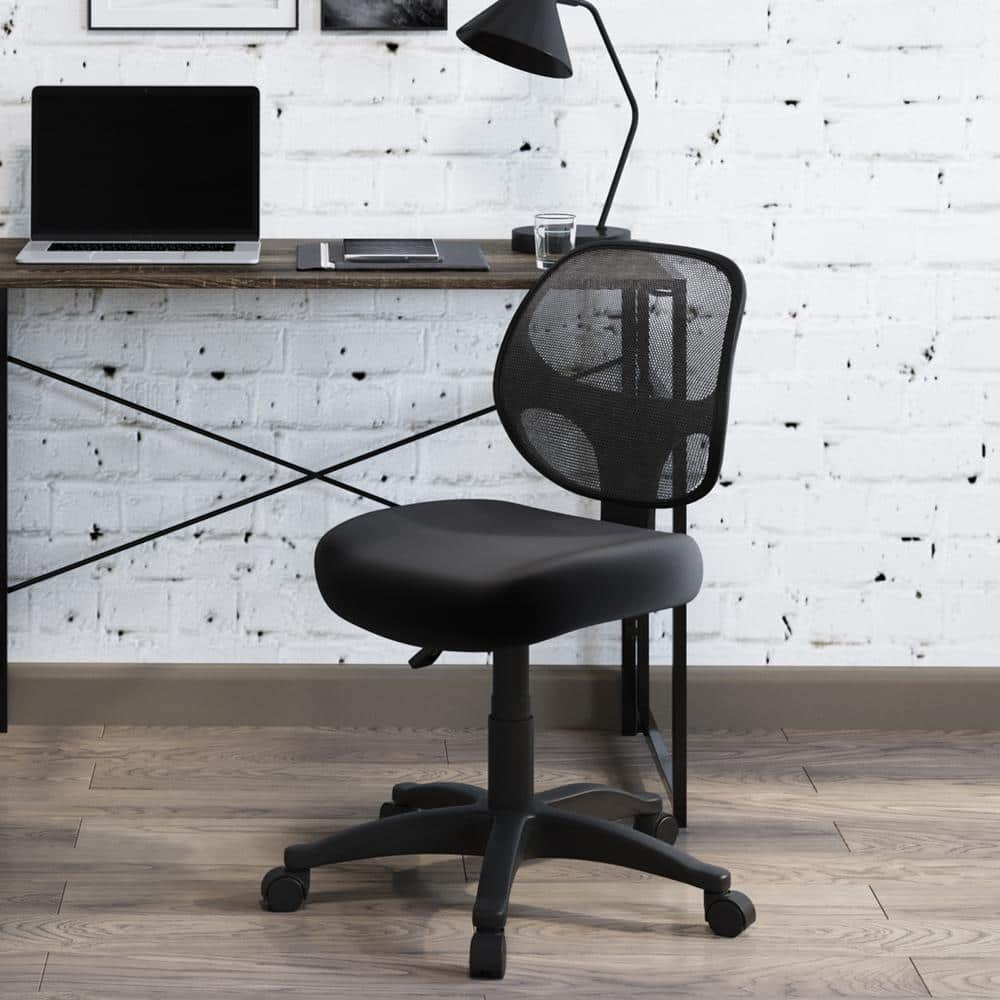 Small desk chair no arms hotsell
