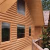 2 in. x 8 in. x 12 ft. Select SPF Log Cabin Siding 740462244283 - The Home  Depot